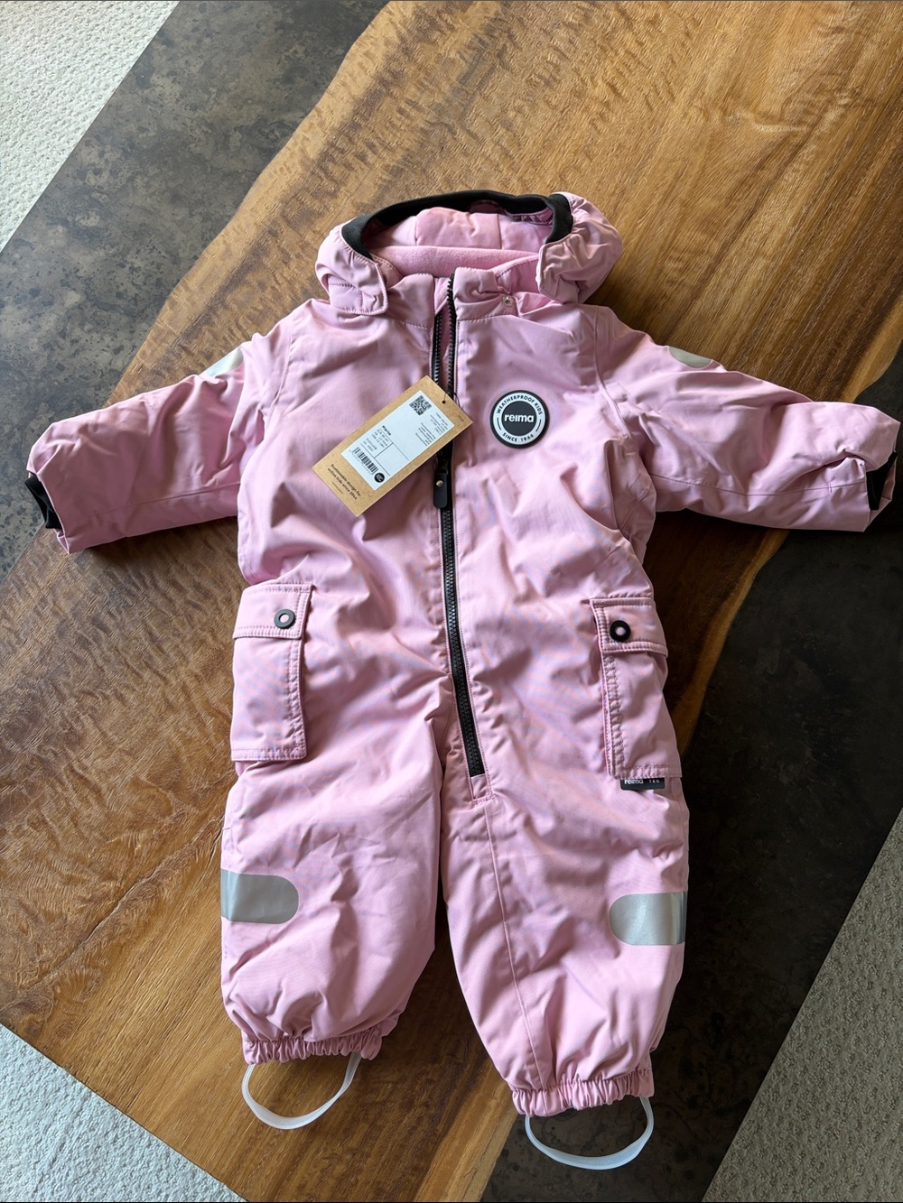 Reima wintersuit with Hood and Reflective details
